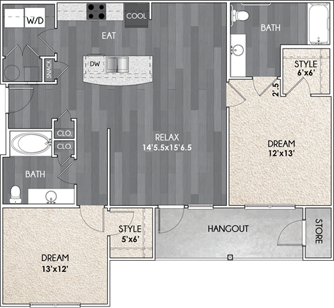 420 Topgolf Way 1-3 Beds Apartment for Rent - Photo Gallery 41